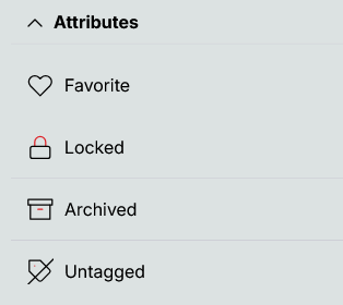 File section command buttons