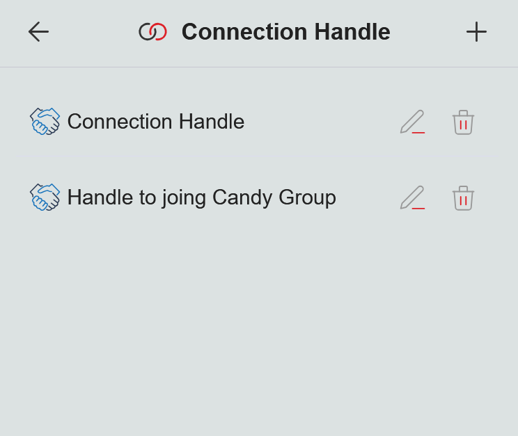 Empty handle manager