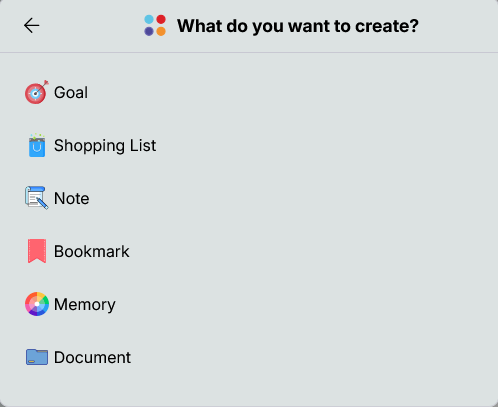 Module selection form