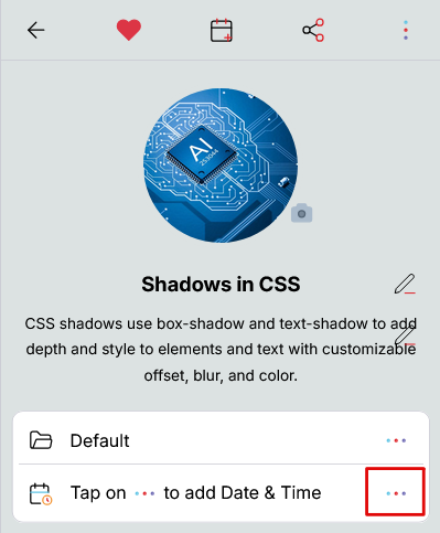 Browse for Date & time