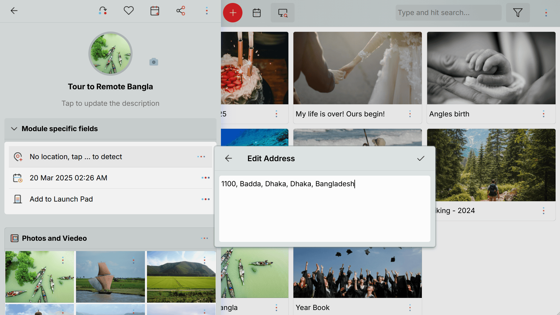 Oddapy Albums — create albums with rich metadata